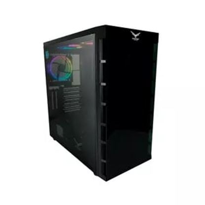 Imagen de NACEB - GABINETE NACEB ORION CRISTAL TEMPLAD RGB FULL TOWER ATX NEGRO