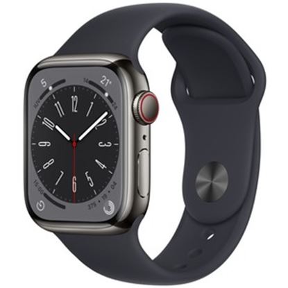 Imagen de APPLE - WATCH SERIES 8 GPS CELL 41MM GRAPHITE STAINLESS STEEL CASE MIDNI