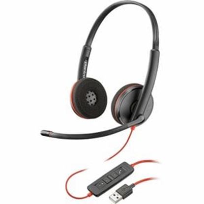 Imagen de HEWLETT PACKARD - HP POLY BLACKWIRE 3220 STEREO USB-A HEADSET (BULK)