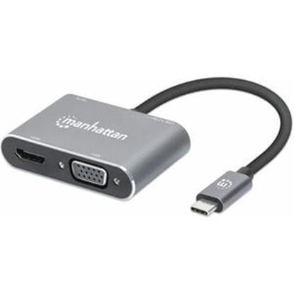 Imagen de IC - DOCKING USB-C 4 PTOS HDMIVGA USB-AUSB-C PD