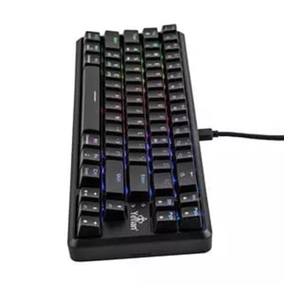 Imagen de QIAN - YEYIAN TKL TECLADO GAMER AKIL S ERIE 3500 SWITCH ROJO - MODELO: YT