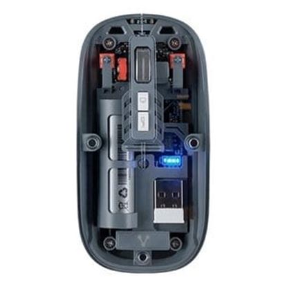 Imagen de VORAGO - MOUSE VORAGO MO-415 INALMBRICO Y BLUETOOTH HASTA 1600 DPIS RECAR