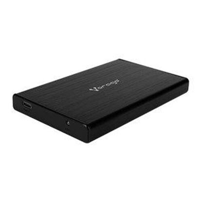 Imagen de VORAGO - ENCLOSURE VORAGO HDD-202 DD 2.5 SATA USB TIPO C 3.1 NEGRO