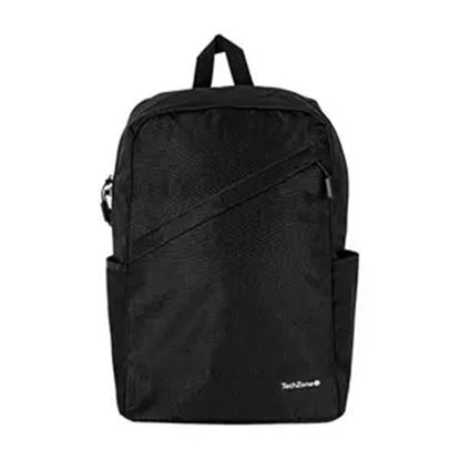 Imagen de TECHZONE - BACKPACK CLASSIC 15.6IN COLOR BLACK GARANTIA LIMITADA DE POR VIDA