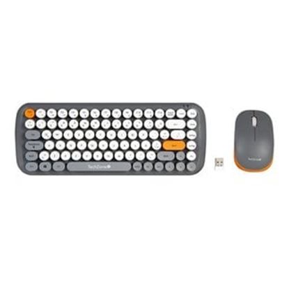 Imagen de TECHZONE - KIT TECLADO Y MOUSE TECHZONE TZ 20COMB01-INA