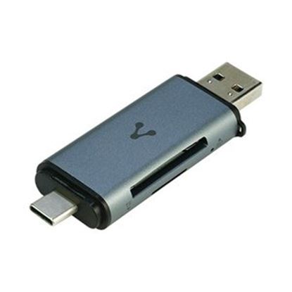 Imagen de PAQ. C/2 - VORAGO - LECTOR DE MEMORIAS VORAGO CR-35 0 SD/MICRO SD USB 3.0 Y TIPO C OTG