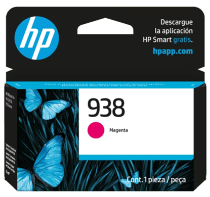 Imagen de HEWLETT PACKARD - HP 938 MAGENTA ORIGINAL INK CARTRIDGE