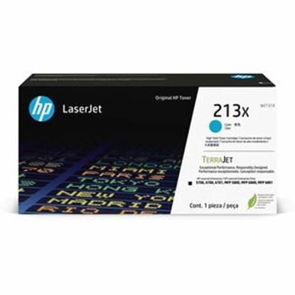 Imagen de HEWLETT PACKARD - HP 213X CYN ORIGINAL LASERJET TONER CRTG