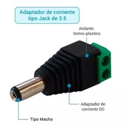 Imagen de PAQ. C/20 - BELDEN - CONECTOR DE CORRIENTE MACHO ENS ON