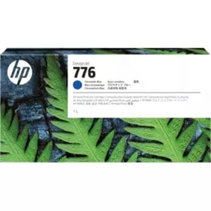 Imagen de HEWLETT PACKARD - HP 776 AZUL 1LT TINTA AMPLIO FORMATO 1XB04A