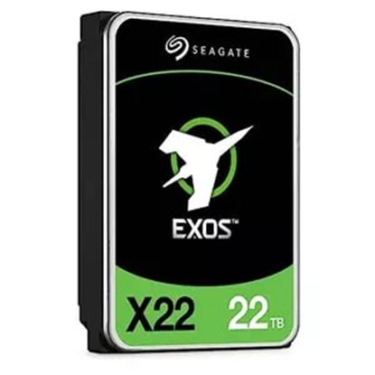 Imagen de SEAGATE - DISCO DURO INTERNO 3.5IN 22TB SATA 7200RPM 512MB 5Y EXOS X22 512E