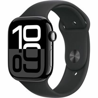 Imagen de APPLE - APPLE WATCH SERIES 10 GPS 46MM JET BLACK ALUMINIUM CASE WITH BLACK