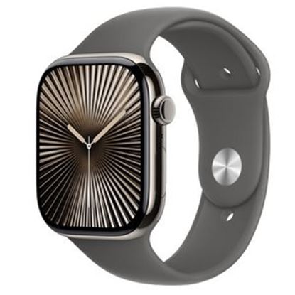 Imagen de APPLE - APPLE WATCH SERIES 10 GPS + CEL LULAR 46MM NATURAL TITANIUM CASE WI