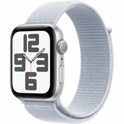 Imagen de APPLE - APPLE WATCH SE GPS 44MM SILVER ALUMINIUM CASE WITH BLUE CLOUD SPOR