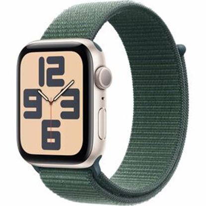 Imagen de APPLE - APPLE WATCH SE GPS 44MM STARLIG HT ALUMINIUM CASE WITH LAKE GREEN S