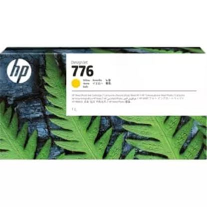 Imagen de HEWLETT PACKARD - HP 776 AMARILLO 1LT TINTA AMPLIO FORMATO 1XB08A