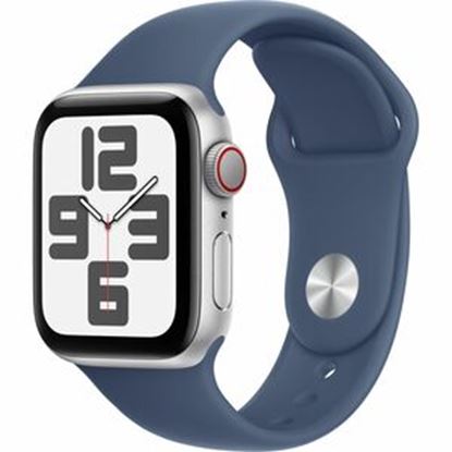 Imagen de APPLE - APPLE WATCH SE GPS + CELLULAR 4 0MM SILVER ALUMINIUM CASE WITH DENI