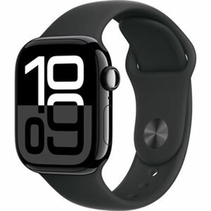 Imagen de APPLE - APPLE WATCH SERIES 10 GPS + CEL LULAR 46MM JET BLACK ALUMINIUM CASE