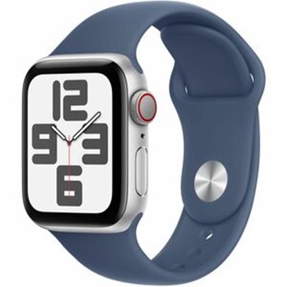 Imagen de APPLE - APPLE WATCH SE GPS + CELLULAR 4 0MM SILVER ALUMINIUM CASE WITH DENI