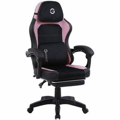 Imagen de QIAN - GETTTECH PINK AND BLACK GAMER CHAIR - MODEL: GAR-GAOPY-G2-PK